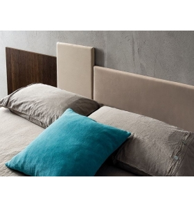 Upholstered fabric headboard